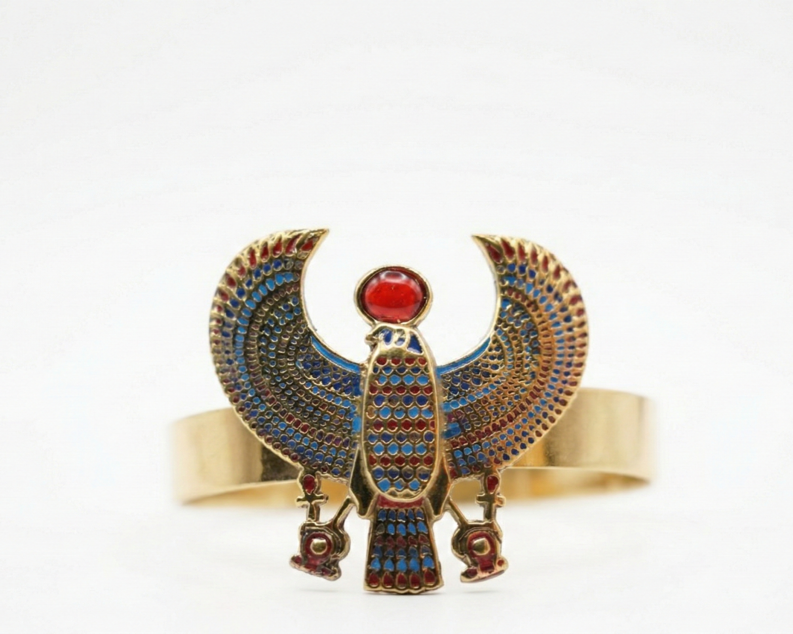Crimson Falcon Amulet