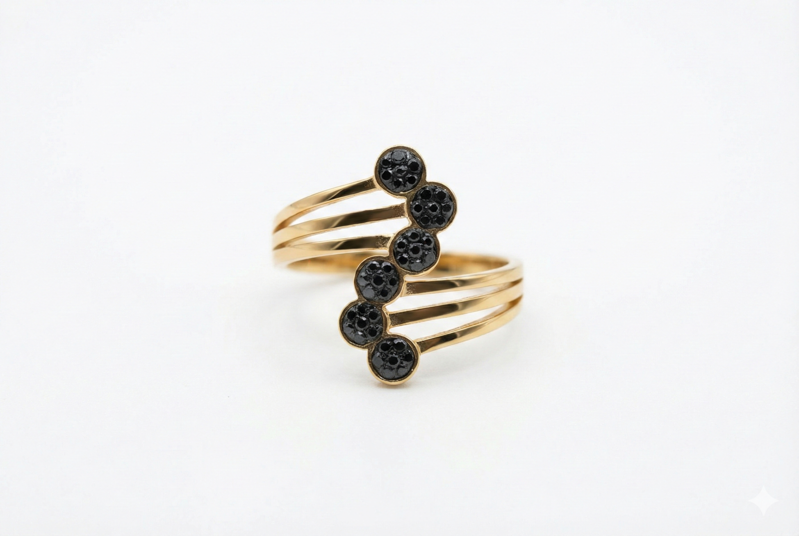 Gilded Serpentine Ring