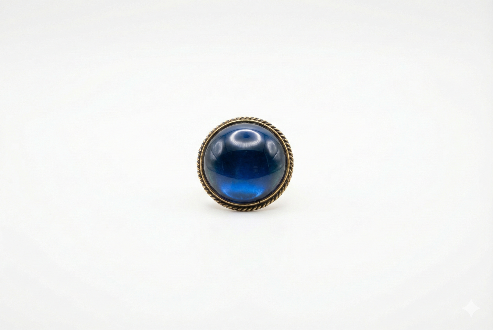 Midnight Ocean Copper Ring