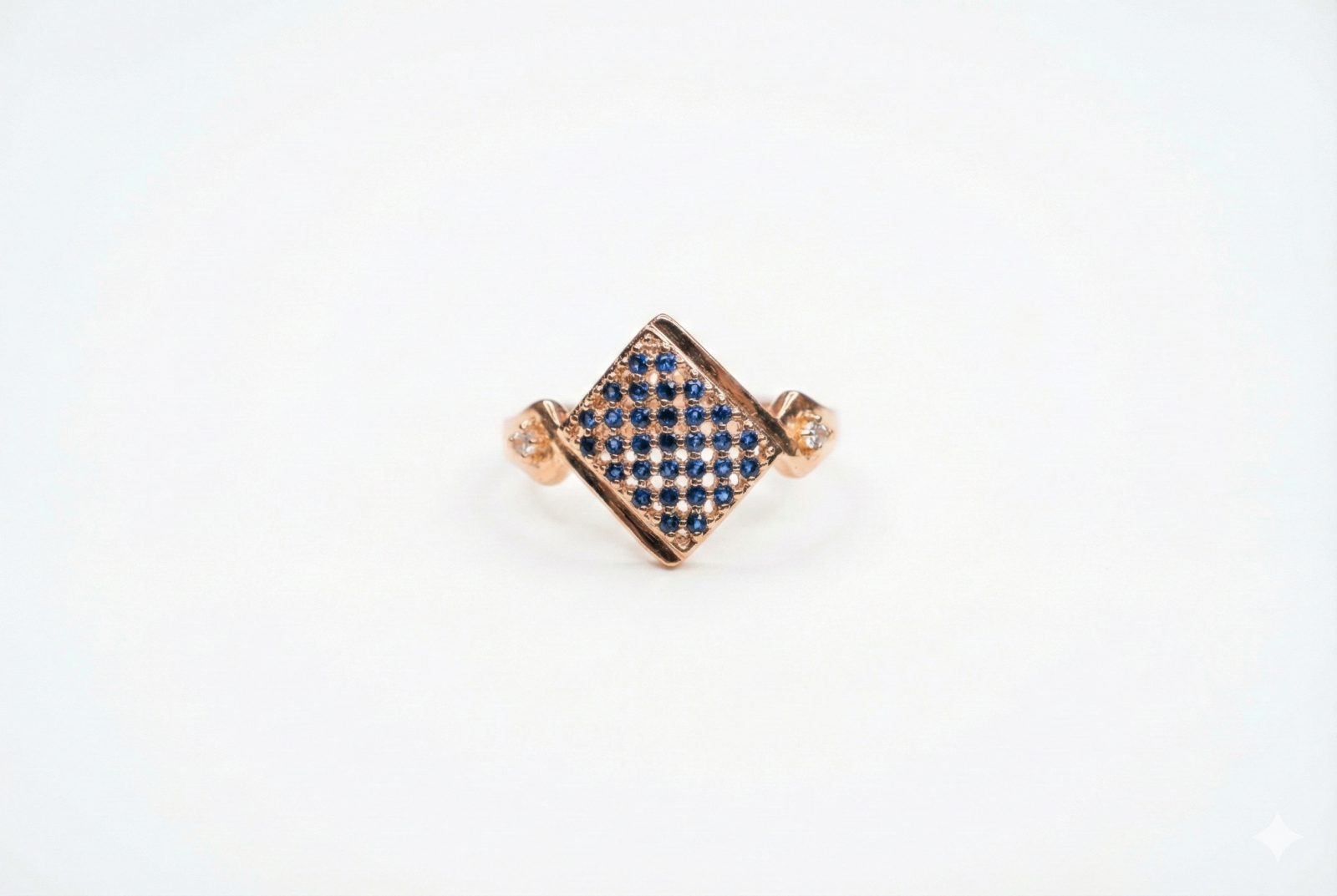 Radiant Mosaic Pavé Ring