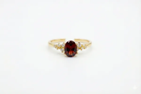 Twilight Jewel Open Ring