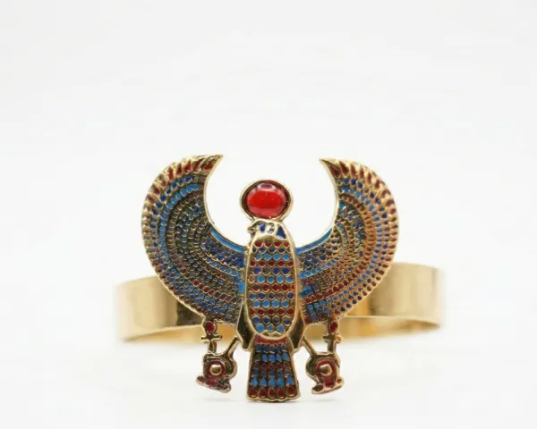 Crimson Falcon Amulet