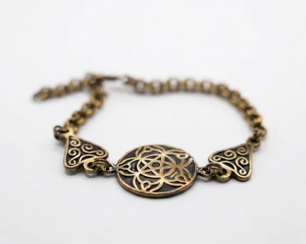 Midnight Bloom Bangle