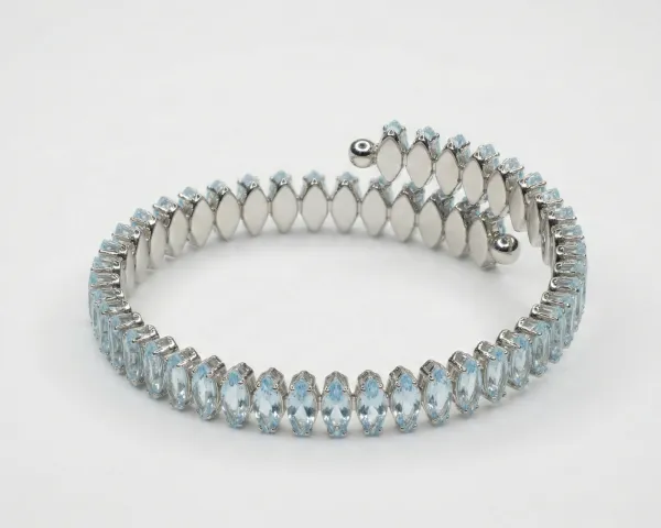 Safia Azure Bangle