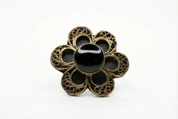 Midnight Flora Ring