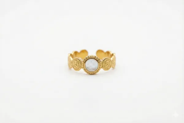 Serene Crossover Ring