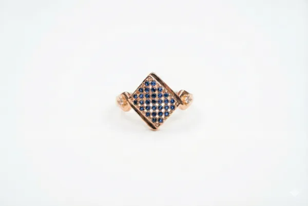 Radiant Mosaic Pavé Ring